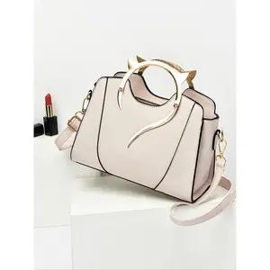 Women's Elegant Cat Head Design Handbag, Fashionable Large Capacity Crossbody Bag for Daily Used, Casual Trendy Versatile High-quality Daily Commuting Bag