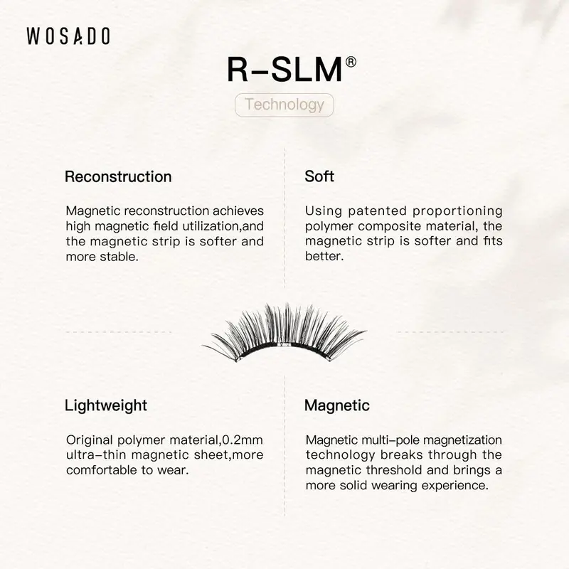 Wosado Eyelash Fixer & Mascara Set, Long-Lasting Curl Cosmetic for Makeup Use