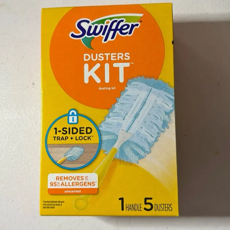 Swiffer Duster Kit, 1 Handle and 5 Dusters