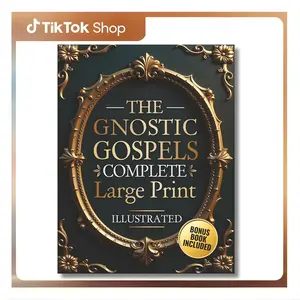 The Gnostic Gospels Complete LARGE PRINT: Includes the Lost Gospels of Mary Magdalene Thomas Philip Judas Truth John and More Apocryphal Texts (ILLUSTRATED) Azarias Thorne Paperback enoch large print inspirational book