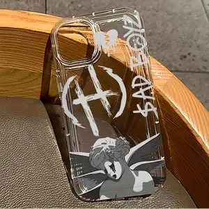 J-Junior H Sad Girlz Boyz Phone Case Protector, Compatible with iPhone 17 16e 16 15 14 13 12 11 Pro Max Mini Air XR XS X 7 8 Plus, Soft Tpu Protective Back Cover