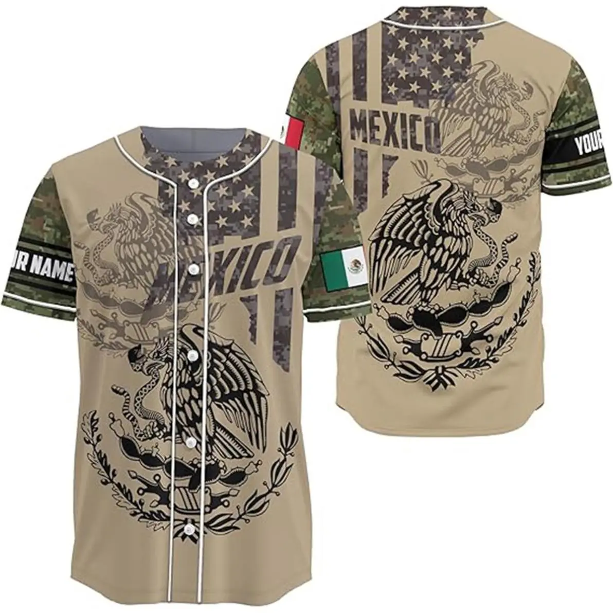 Mexico Heritage Baseball Jersey – Vintage Design with Modern Fit for True Baseball Fans, Vintage Fashion, Classic Styles for