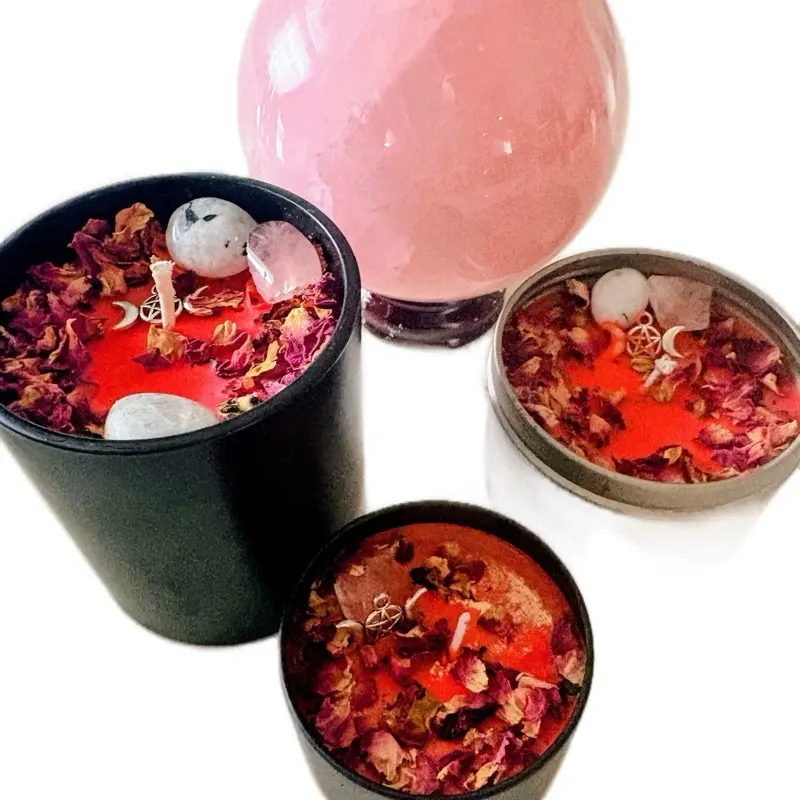 Blood moon, obsession candle