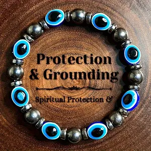 Bohemian Evil Eye Beaded Bracelet, Vintage Protection Unique Spiritual Jewelry Gift For Women, Symbol Of Good Luck & Positive Energy, Adjustable Bohemian Wristband
