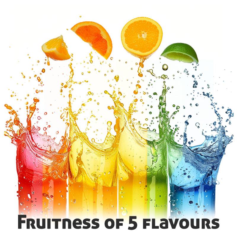 Rich & Richers Vintage Wax Bottle Candy 1 Pound Pack of Chewy Fruity Bonbons Sour Variety Gummy Juice Flavored Syrups Cherry Orange Lemon Blue Raspberry Green Apple Nostalgic Snack Sweet Fruit Gift TikTok Halloween Treat - Trick-or-Treat Bulk bag