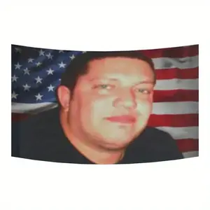 Sal Vulcano Unreasonable Joker Canvas Wall Decor - 3x5ft Lightweight Durable Polyester American Flag Design for Dorm, Frat House, for Man Cave, Weddings, Graduations & Birthdays - Patriotic Home Decor