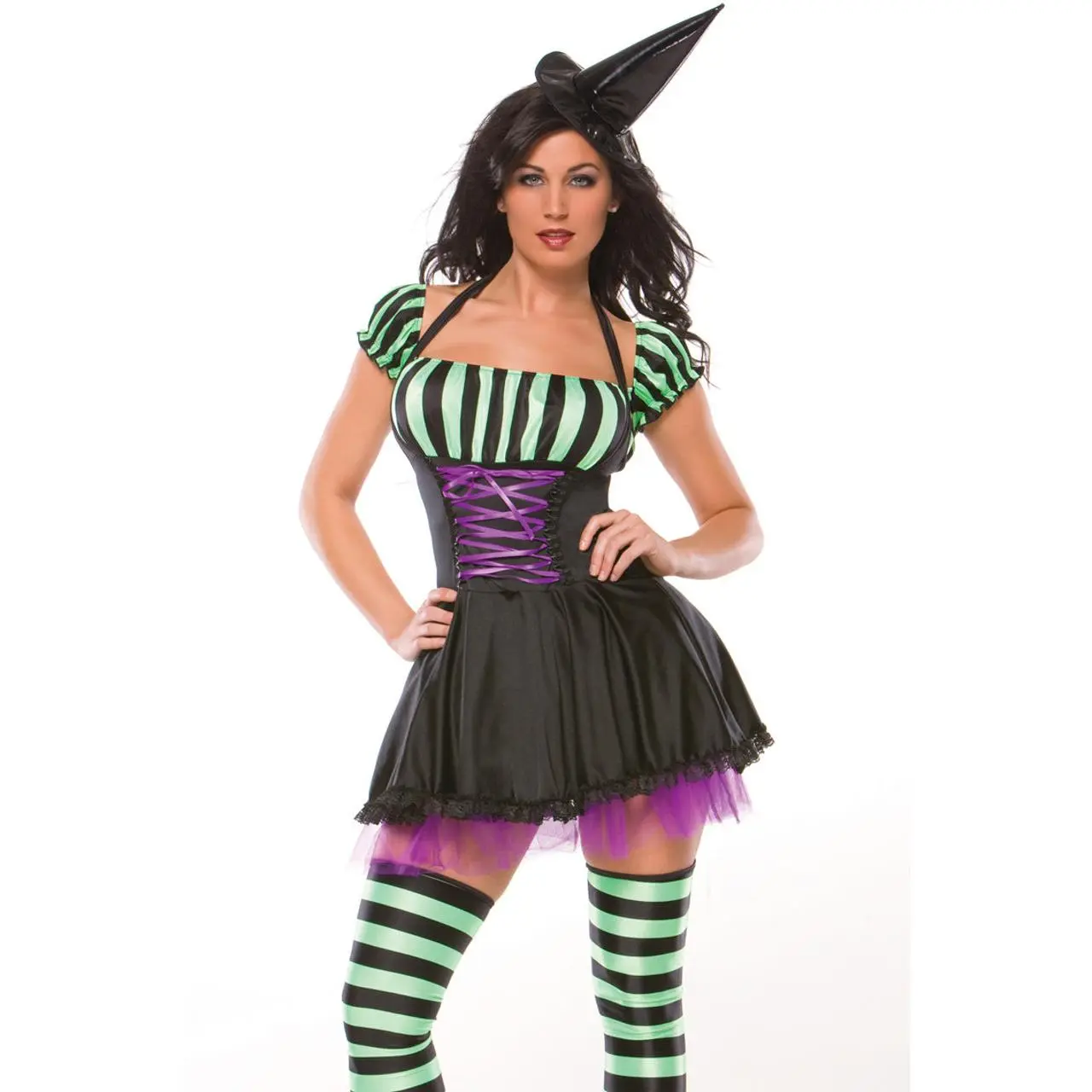 Striped Witch Costume