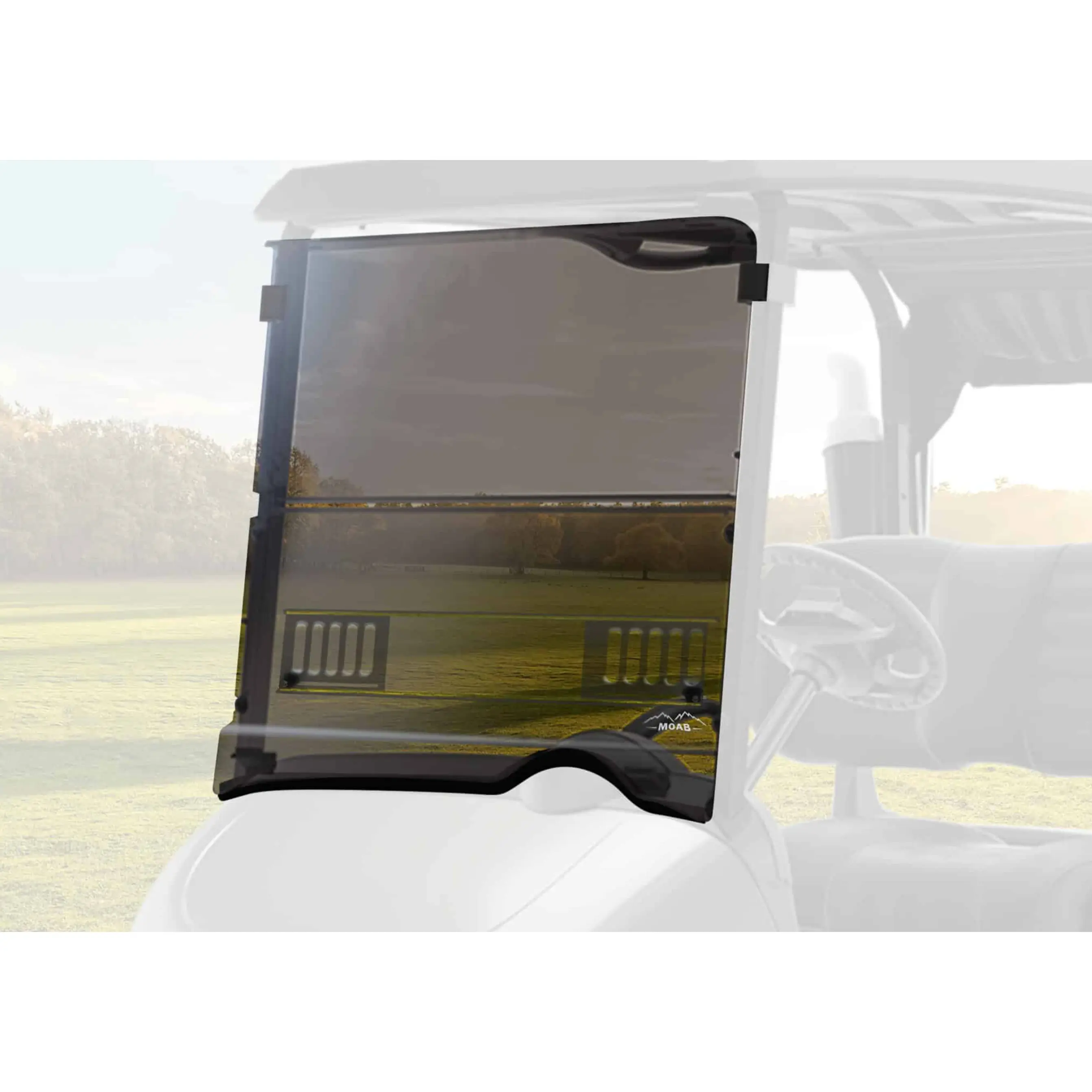 MOAB Foldable Tinted Windshield for EZGO RXV Golf Cart