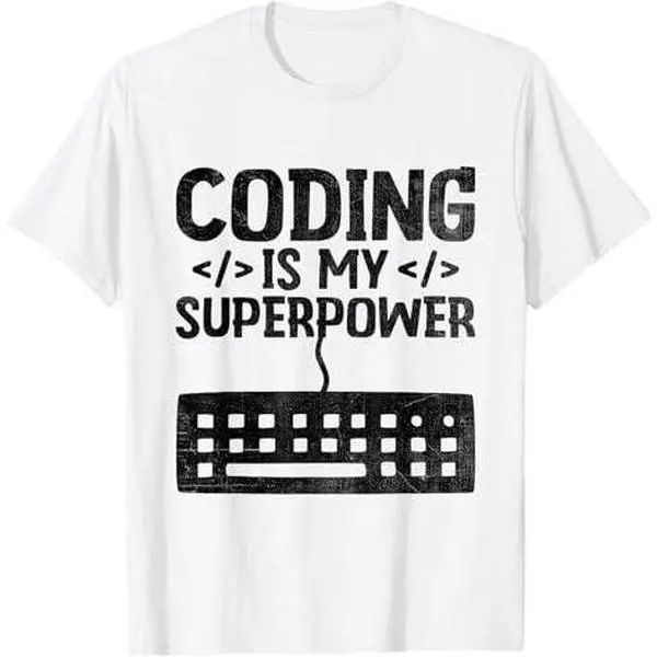 Coding Is My Superpower Computer Programming Programmer T-Shirt
