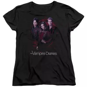 The Vampire Diaries "Company Of Three" Women's T-Shirt