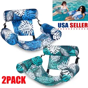 2 Packs  Inflatable Pool Floats Adult, Floating Lounge Chairs , Blow up Pool Noodles for Adult Heavy Duty, Floating Chair for Party Summer Water Beach Lake Fun  TikTokShopSummerTurnup