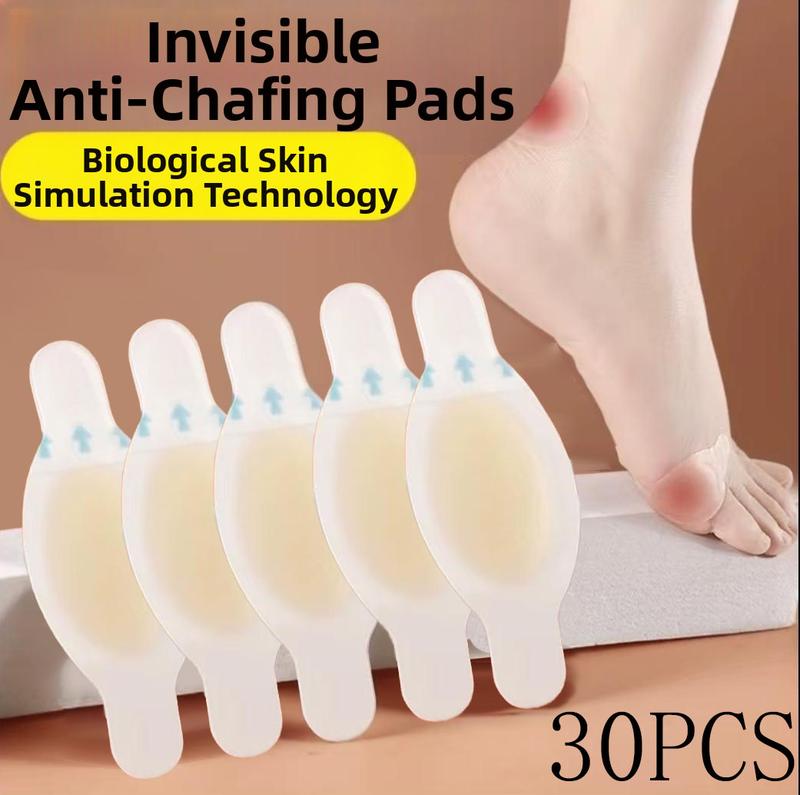 30PCS Transparent Gel Insoles Odorless Non-Slip Shock Absorbing Foot ...