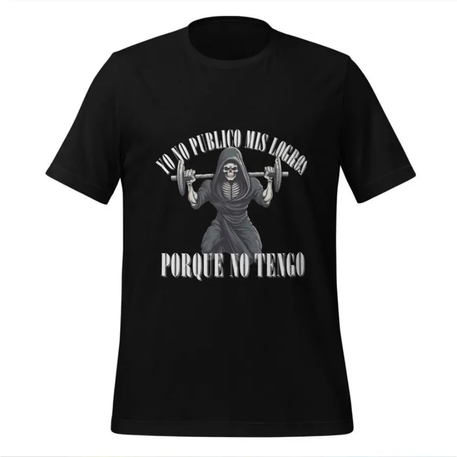 No Publico Mis Logros Meme funny Unisex gym t-shirt Sweatshirt and Hoodies