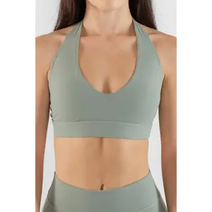 Sage Butter - Halter Bra