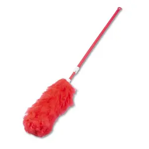 Boardwalk  35 to 48 in. Lambswool Extendable Duster, Plastic Handle Extends - Assorted Color