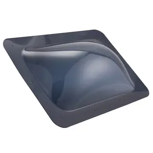 Hike Crew RV Skylight | Universal Skylight Window Replacement Cover for Exterior Camper Roof | Durable Polycarbonate Dome, Weather, UV & Impact Resistant | 18” x 26” Fits Most RV Openings, Smoke Color