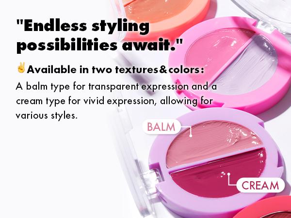 [AMUSE Seoul Official] LIP & CHEEK HEALTHY BALM blush