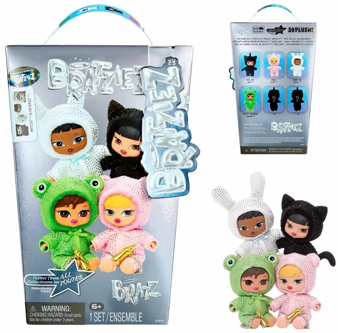 Bratziez Iconz V2 Series Cute Fashion DollBlind Box,Gift Idea,For Girls,Fashion Doll，Summervibes