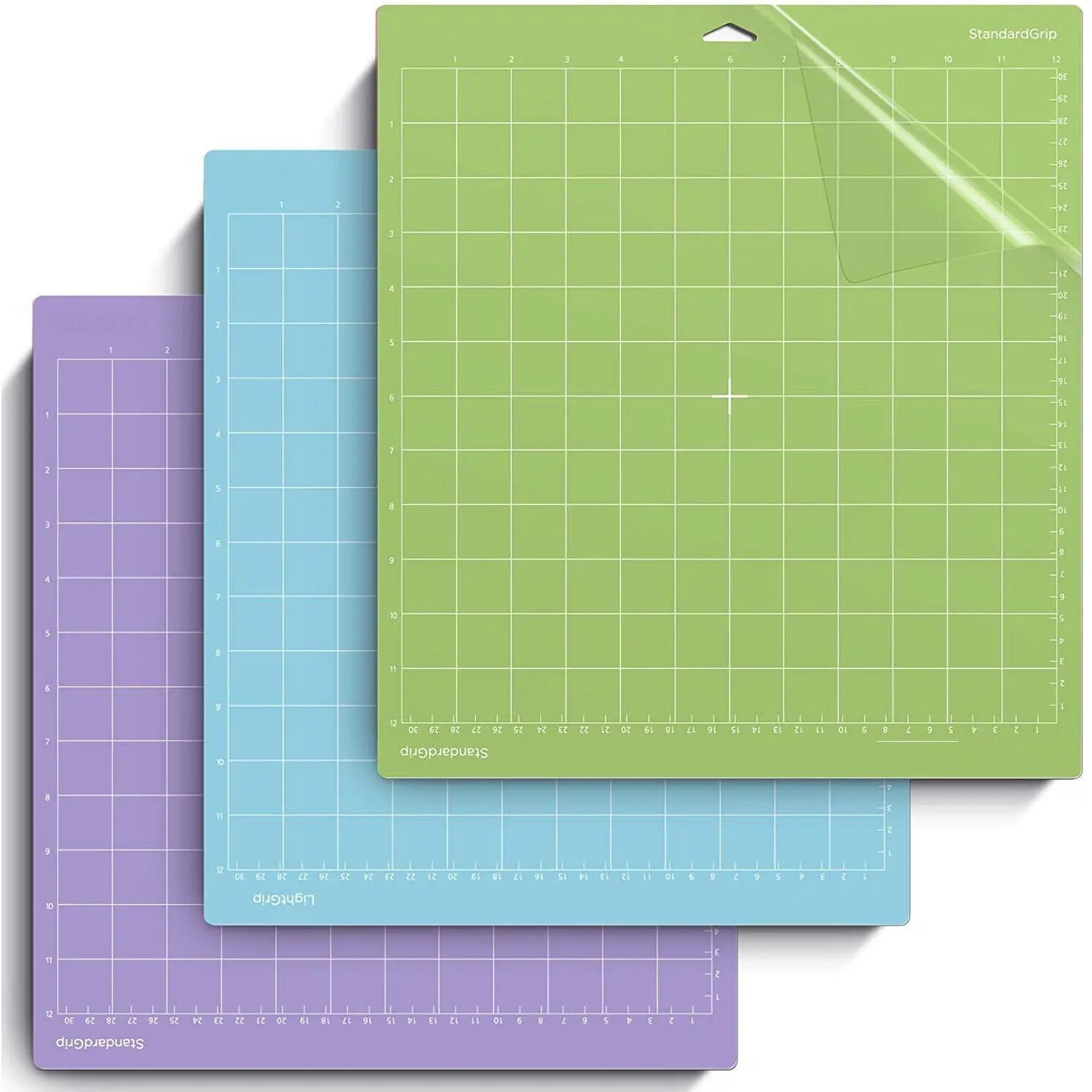 3 Color Mats Combo Cutting Mat for Cricut Maker 3 Explore Air 2 One 12x12 inch