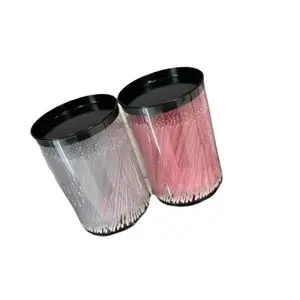 Microbrush Applicators Multipurpose Use 200pcs per Baggie for Versatile Application in Pink Boxes with Black Storage Containers