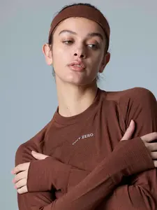 COZY ZERO Women's Tech Merino Classic Fit Crewneck Long Sleeve Top Womenswear