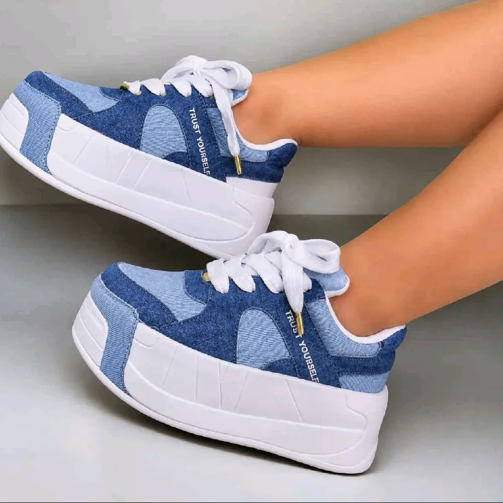 BLUEY 100% COLOMBIAN SHOES COMFORTABLE Athletic Runner Sneaker Trainer Training Closed Running Casual Footwear