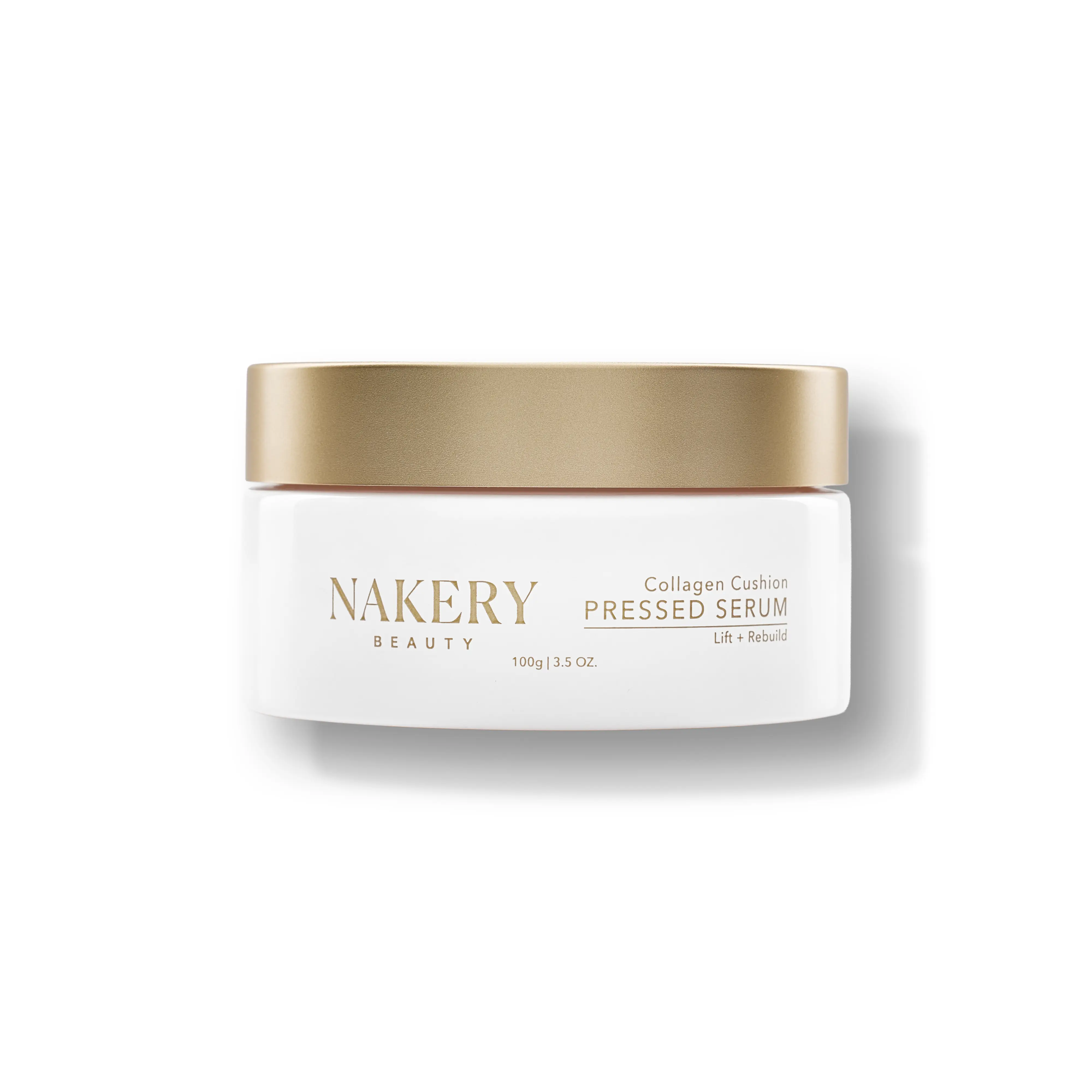 Nakery Collagen Cushion Pressed Facial Serum - 8-in-1 Pressed Balm-Serum with Retinol, Primer, UV Protection, Peptides, Oil Control, Lifts, Firms, Plumps, Repairs Skin, Formulated for Mature & Menopausal Skin, Restore, Skin Repair