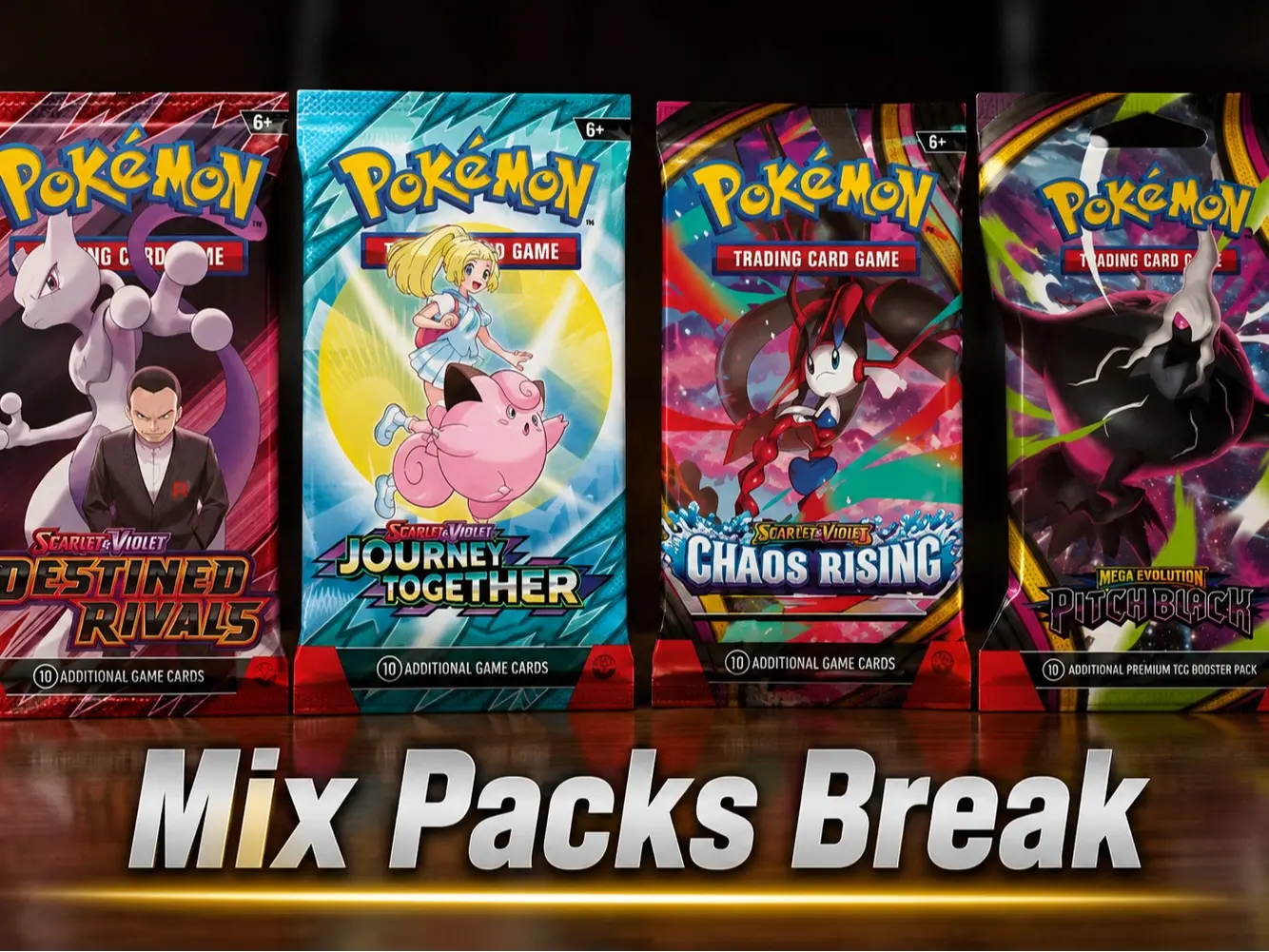 Pokemon TCG Mixed Booster Pack Break