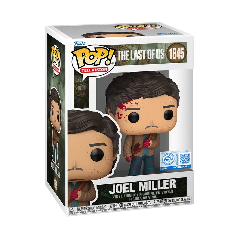 Funko Pop Vinyl Figure Last Of Us Bloody Joel Miller 1845
