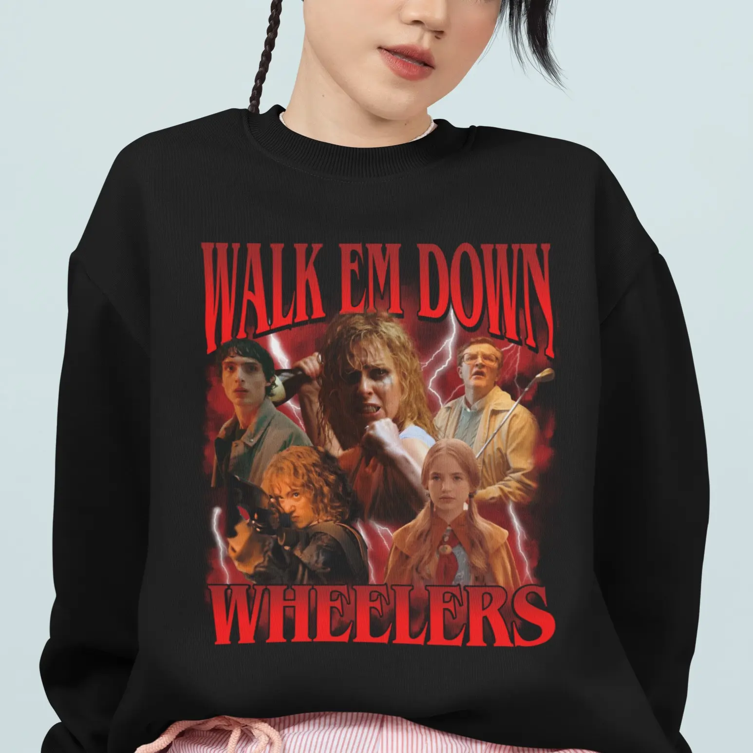 Wheeler Family Shirt, Walk Em Down Wheelers Hoodie, StrangerT Tee
