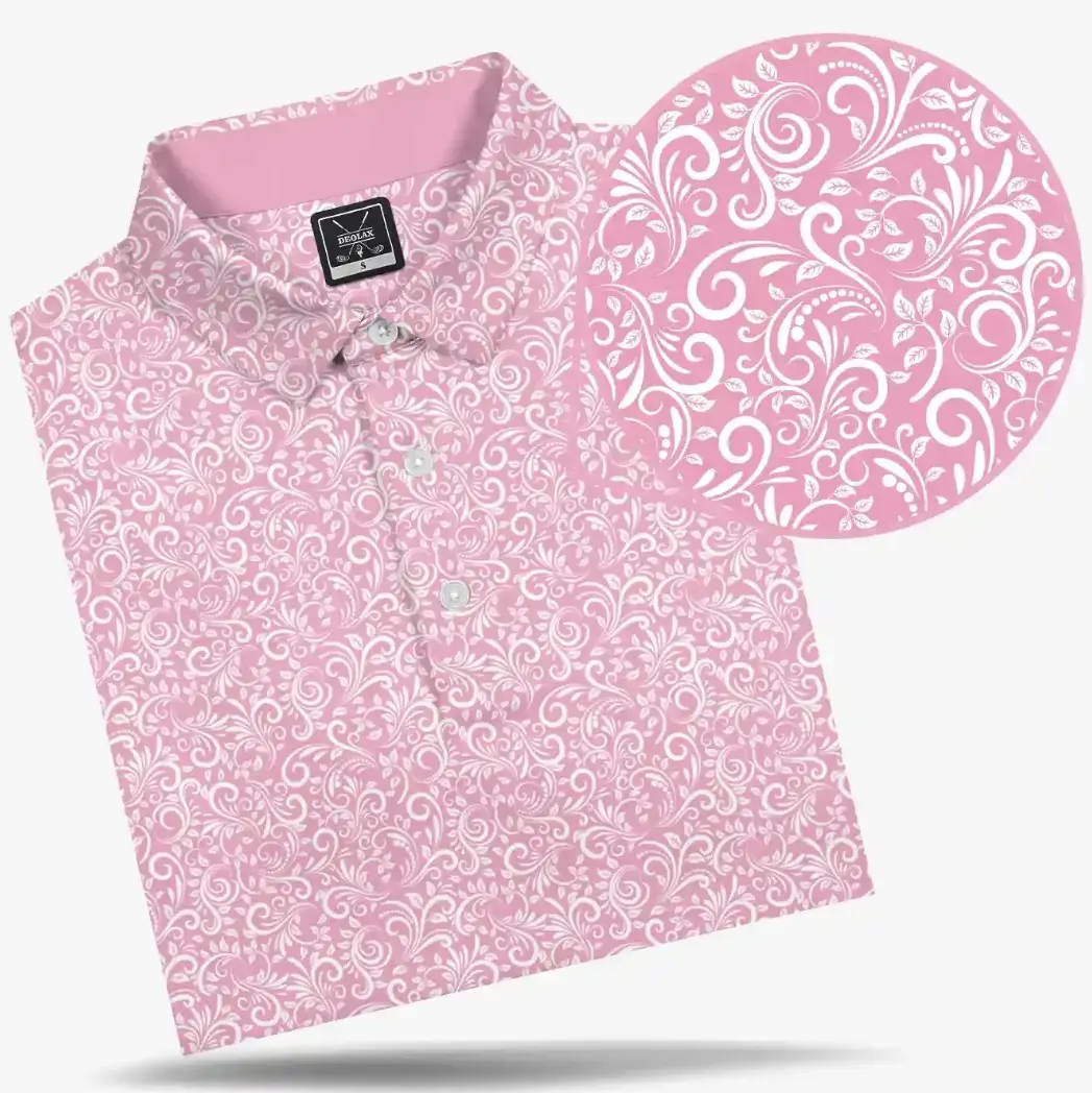 Deolax Brand - Clubhouse Paisley Polo