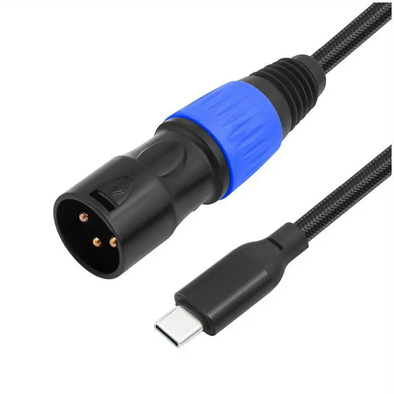 USB-C to XLR Male Audio Cable, Type-C Male Output Cord for Compatible Audio Devices