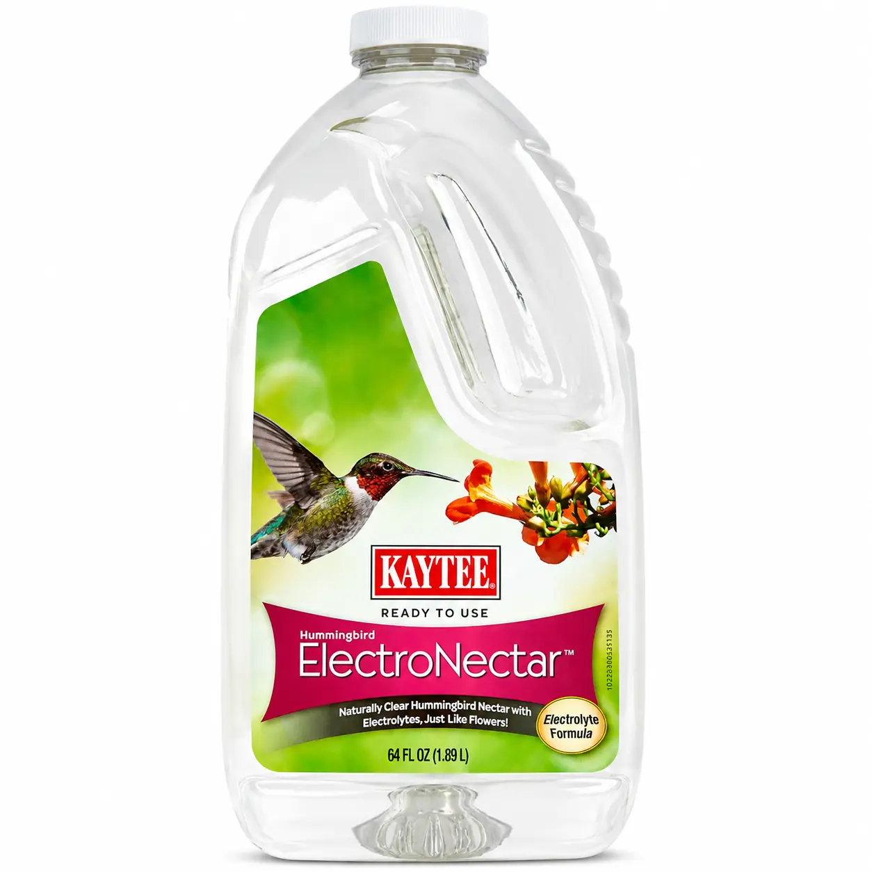 Kaytee Hummingbird ElectroNectar Wild Bird Food, Ready to Use, 64 Ounces