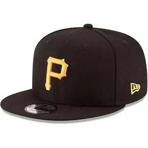 New Era 9Fifty Pittsburgh Pirates Snapback Hat - Black
