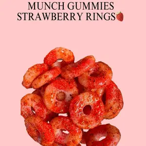 munch gummies ~ Strawberry ring snack