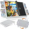Playboda. 2-in-1 Tilting & Rotating Puzzle Board with Drawers & Cover, 35"x27" Portable Plastic Table, 1500pc Fit, 18" Full Spin, 360° Easy Access, 360° Spin Keeps Pieces Near, Puzzle Accessories for Adults’ Cozy Hobbies, Back to School Haul