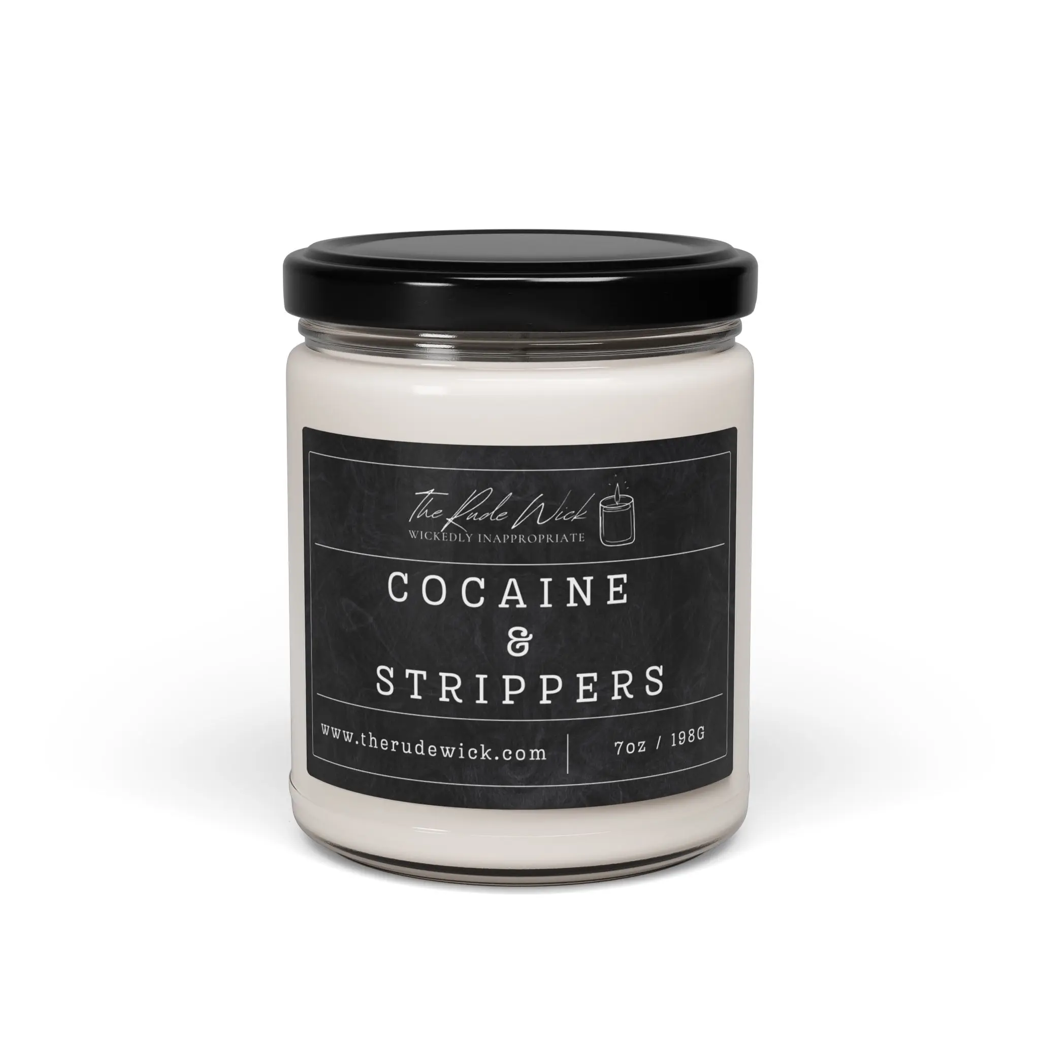 Cocaine & Strippers Candle