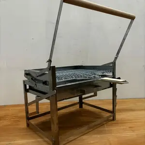 OUTDOOR BBQ GRILL - Charcoal Bbq Grill, Camping Bbq Grill, Cooking Bbq Grill, Backyard Bbq, Portable Bbq Grill, Stainless Steel Grill