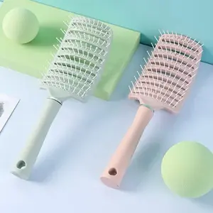 Multifunctional semi-circular haircut comb-hairline volumizing comb-mini head massage