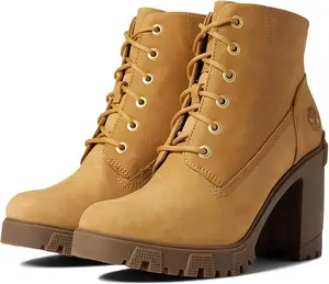 Women's Timberland Lana Point 6 In Lace Up Wheat Nubuck (TB0A2MQS 231)
