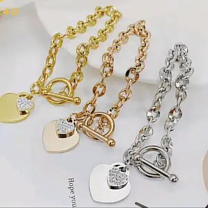 Heart Charm Bracelet