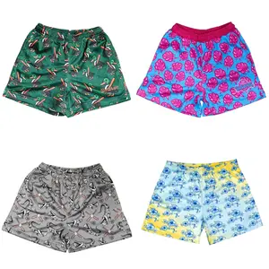 [Summer Vibes] Novelty Graphic Mesh Shorts - Duck, Gator & Cotton Candy | For Youth/Adult