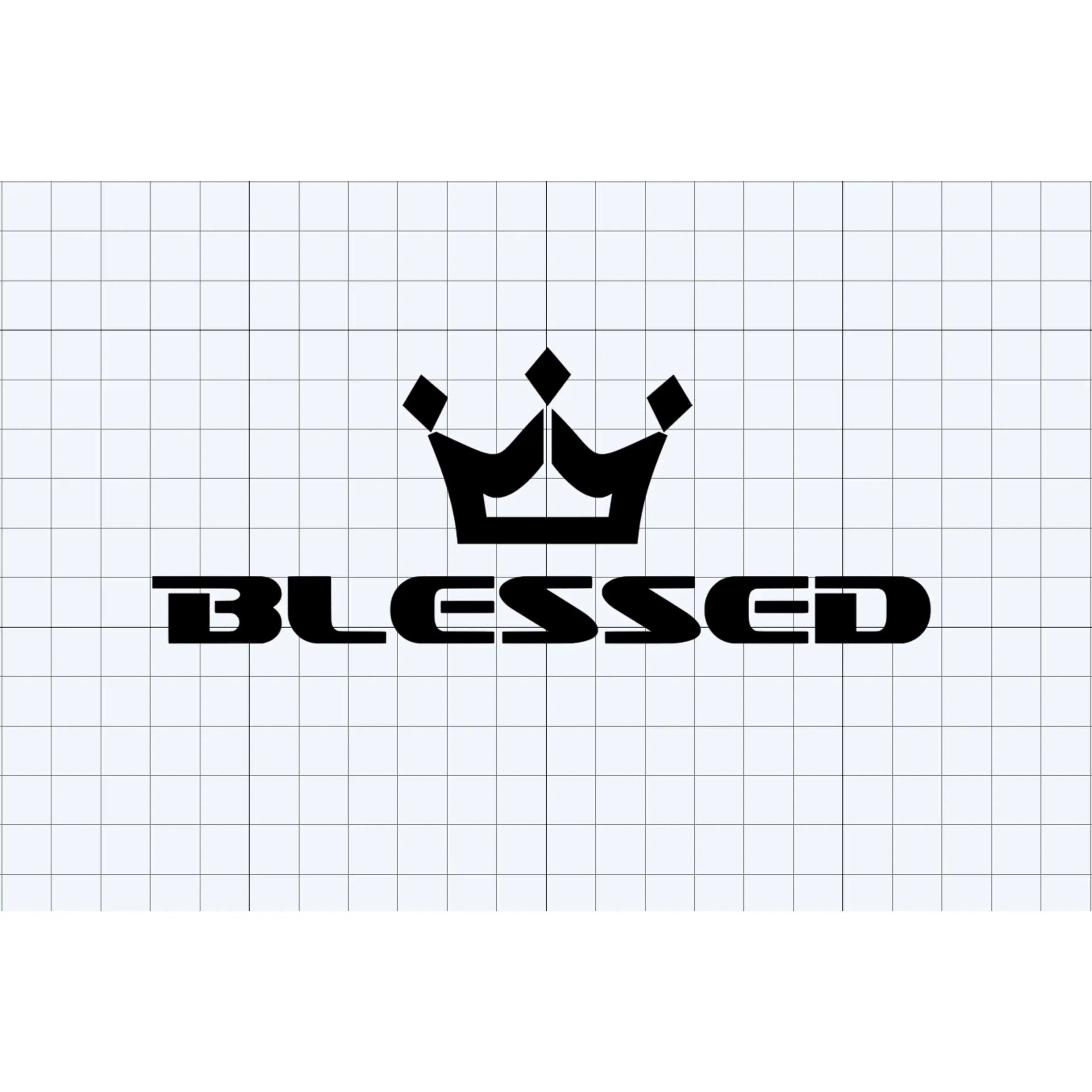 BLESSED in HI Decals