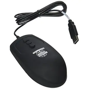 212 MAIN Industrial Scrolling Silicone Man & Machine MM-B5 C3 Planet Mighty Mouse - Black, Waterproof, Full Size Cat Toy