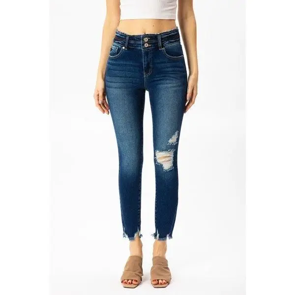 KanCan High Rise Ankle Skinny Jean
