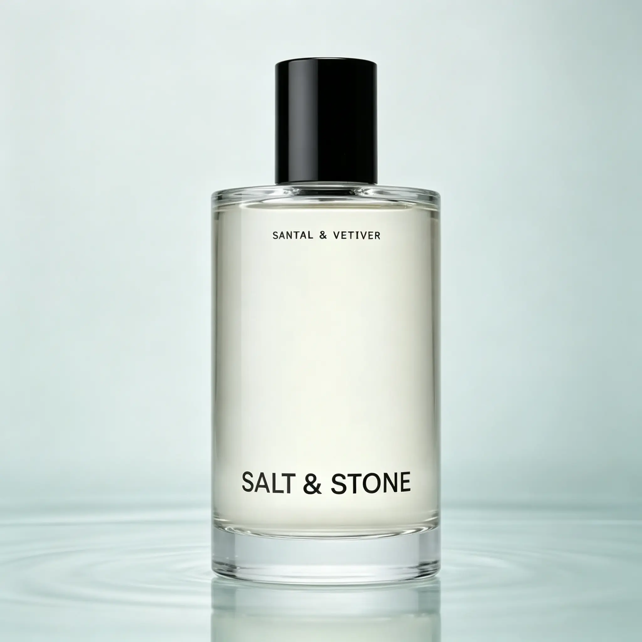 Unisex Santal & Vetiver Perfume - Long-Lasting Clean Woody Minimalist Cologne, Earthy Sandalwood Vetiver Scent for Daily Use