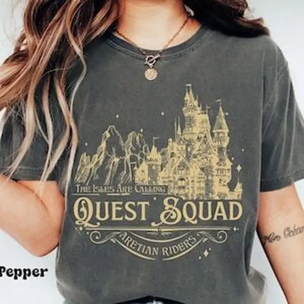 Quest Squad Dragon Riders Shirt, Quest Squad Onyx Storm Shirt, Riorson House Tee, Fantasy Reader Gift, Basgiath War College, Bookish Shirt