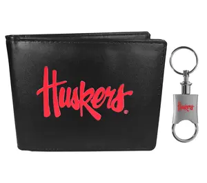 Siskiyou Sports College Leather Cash Cardholder& Valet Key