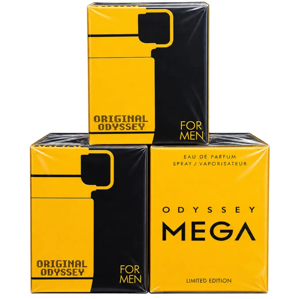 Armaf Odyssey Mega Limited Edition Eau de Parfum for Men, 3.4 fl oz (100 ml), Aromatic Woody Fragrance