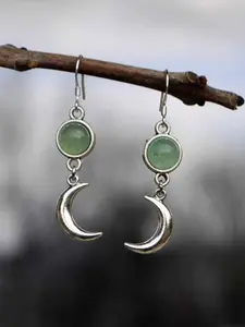 Fashion Moon & Star Design Dangle Earrings, Elegant Ear Jewelry for Women, Trendy All-match & Exquisite Jewelry for Gift, Casual Trendy Jewelry